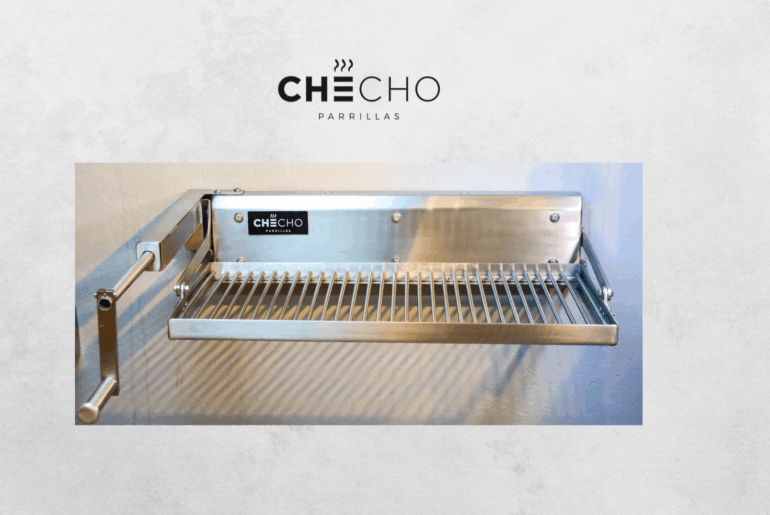 Parrilla Checho une sabor autêntico e design compacto — Precisa, simples e totalmente funcional